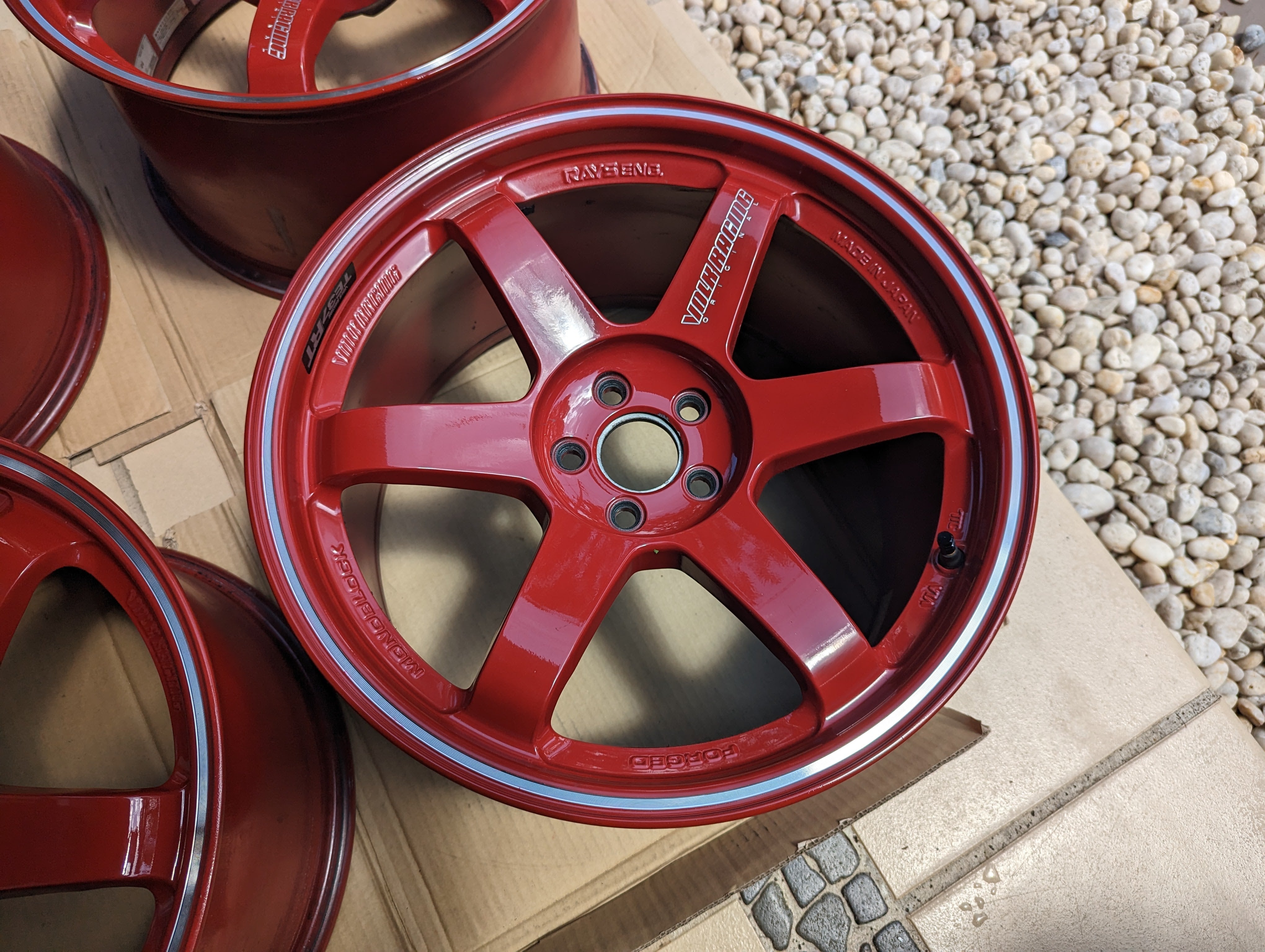 Rays Engineering Volk Racing TE37RT (Burning Red) - 5x100 - 18x10 +44