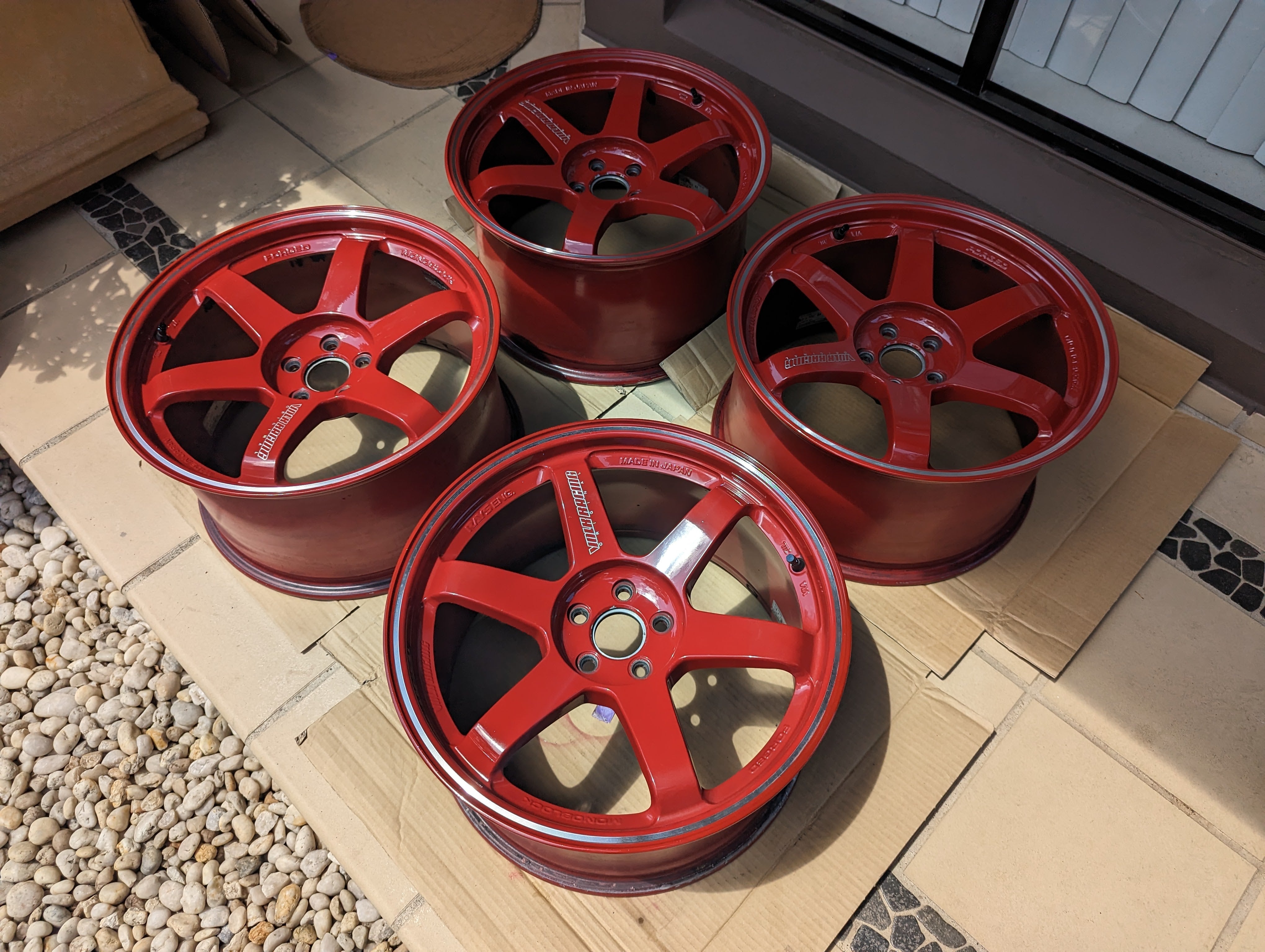 Rays Engineering Volk Racing TE37RT (Burning Red) - 5x100 - 18x10 +44