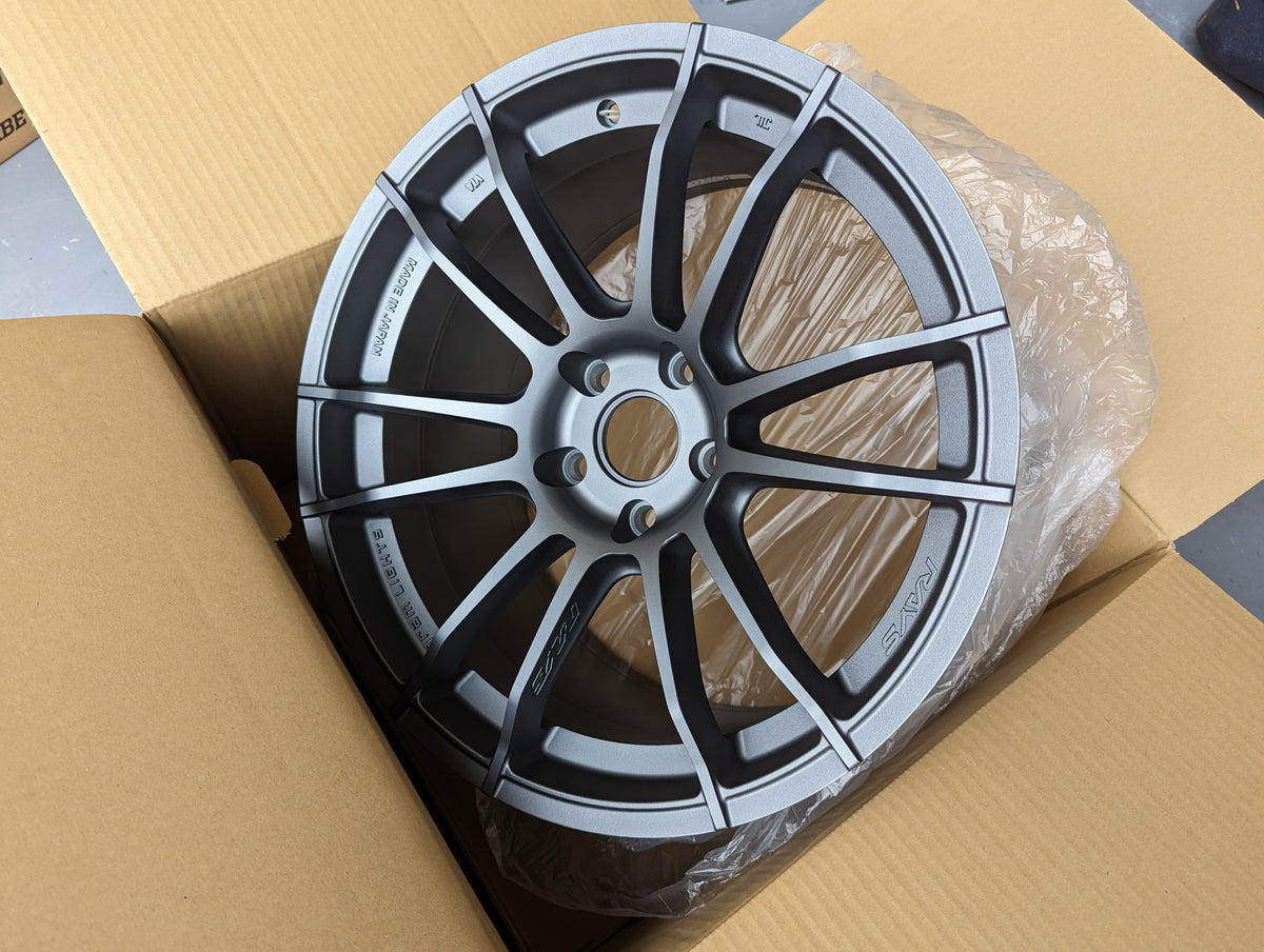 Rays Gram Lights 57 XR (Matte Gunmetal) - 5x114.3 - 18x9.5 +38