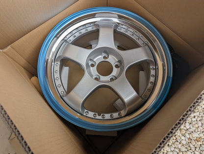 SSR SP1 Silver | 5x114.3 | 18x9.5 +25 | New | 3 Piece – product photo 4