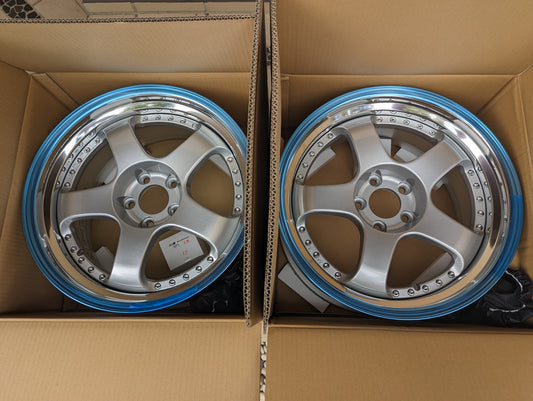 SSR SP1 Silver | 5x114.3 | 18x9.5 +25 | New | 3 Piece