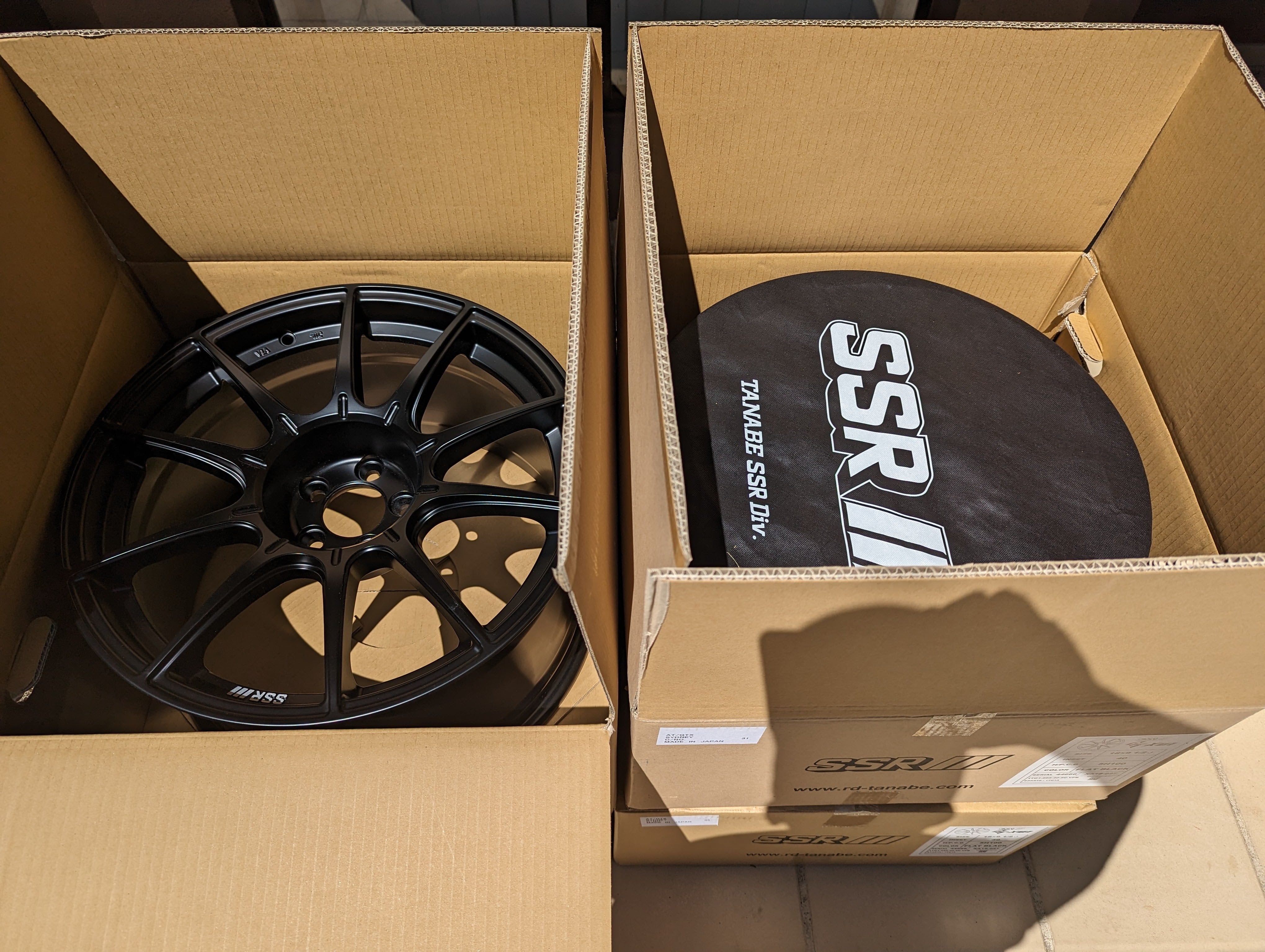 SSR GTX01 (Flat Black) - 5x100 - 18x9.5 +40