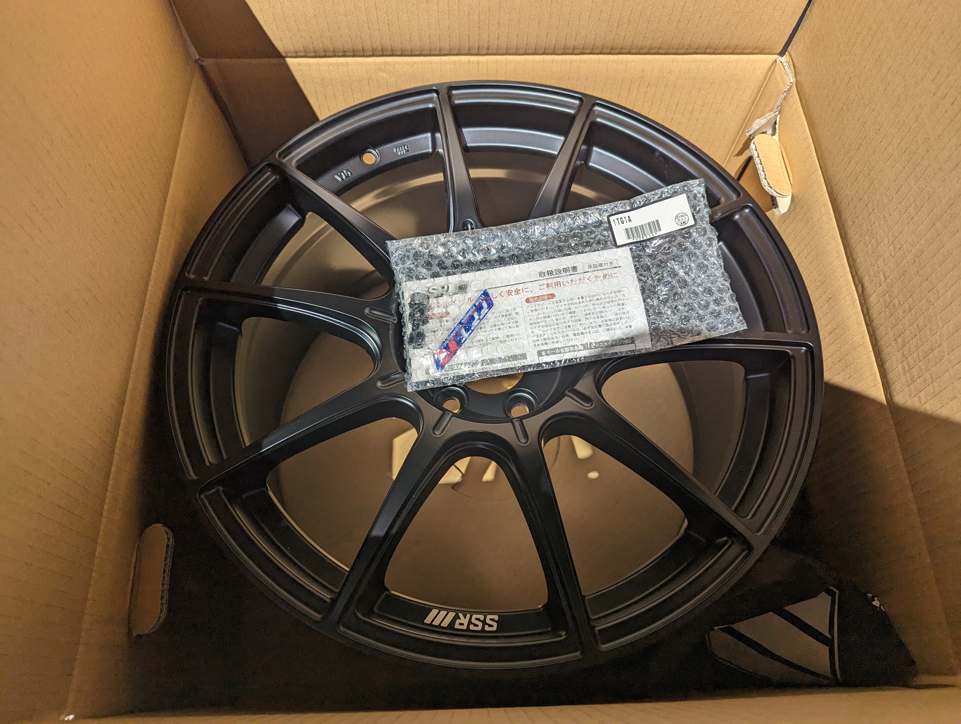 SSR GTX01 (Flat Black) - 5x100 - 18x9.5 +40