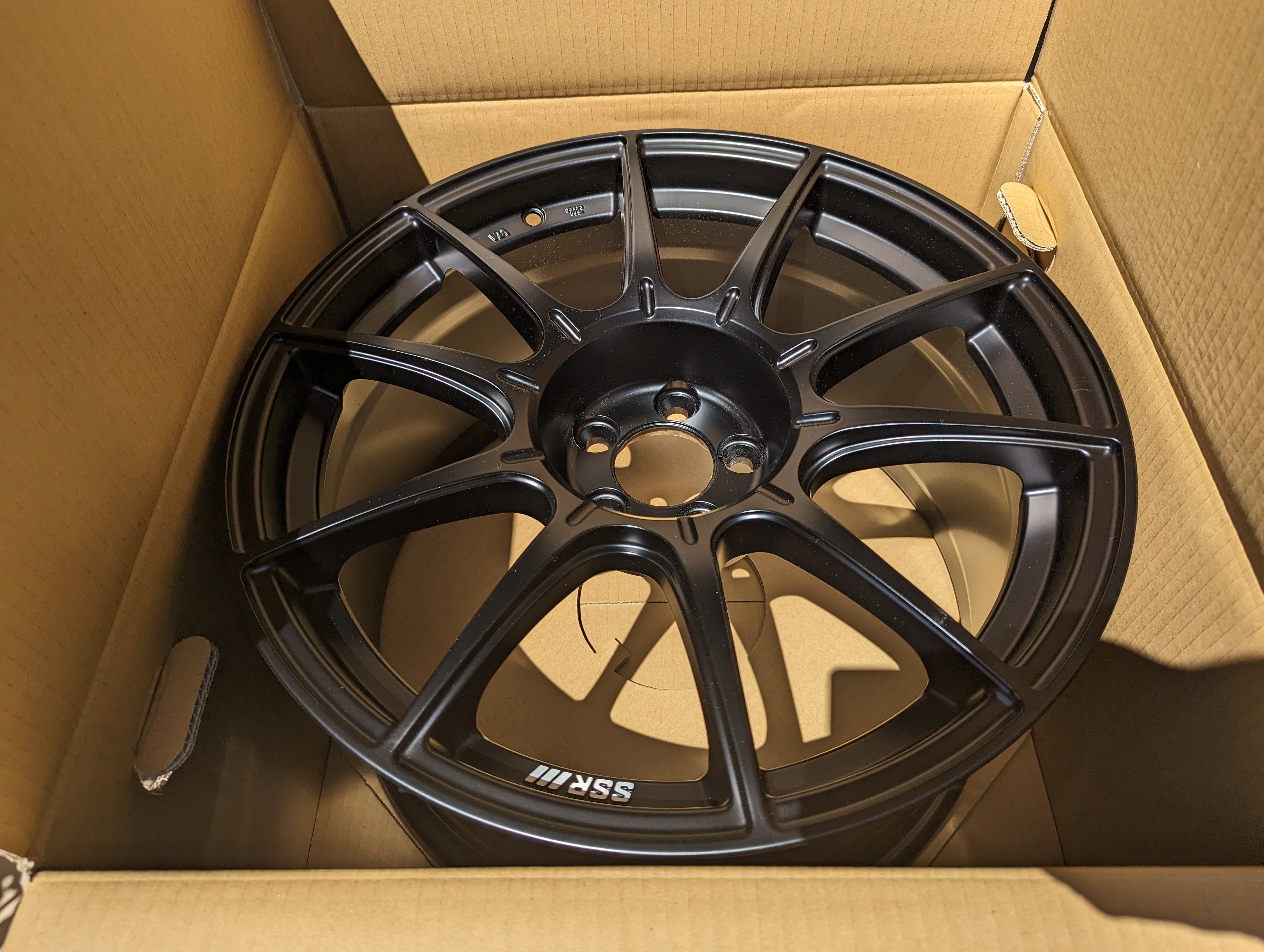 SSR GTX01 (Flat Black) - 5x100 - 18x9.5 +40