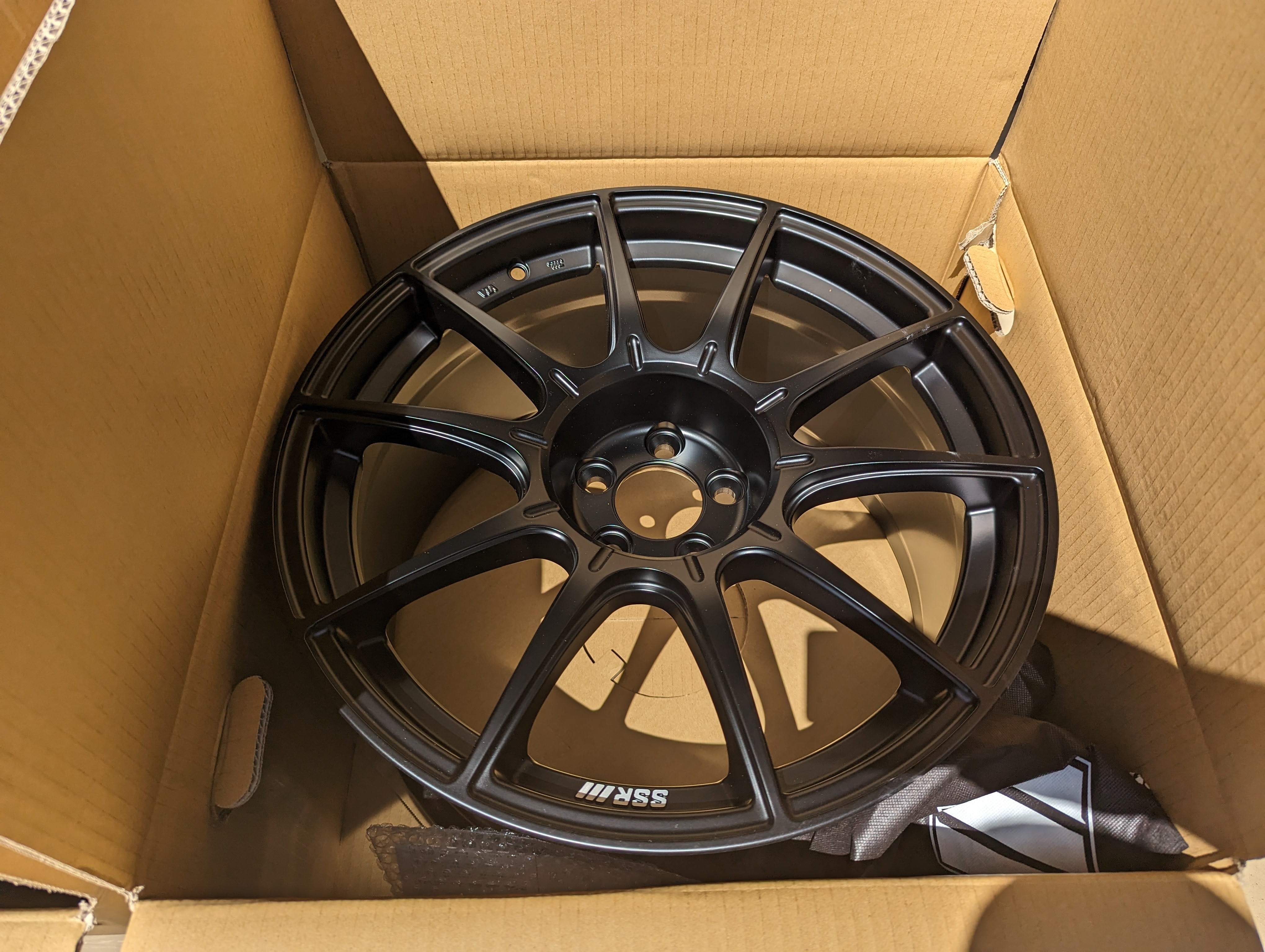 SSR GTX01 (Flat Black) - 5x100 - 18x9.5 +40