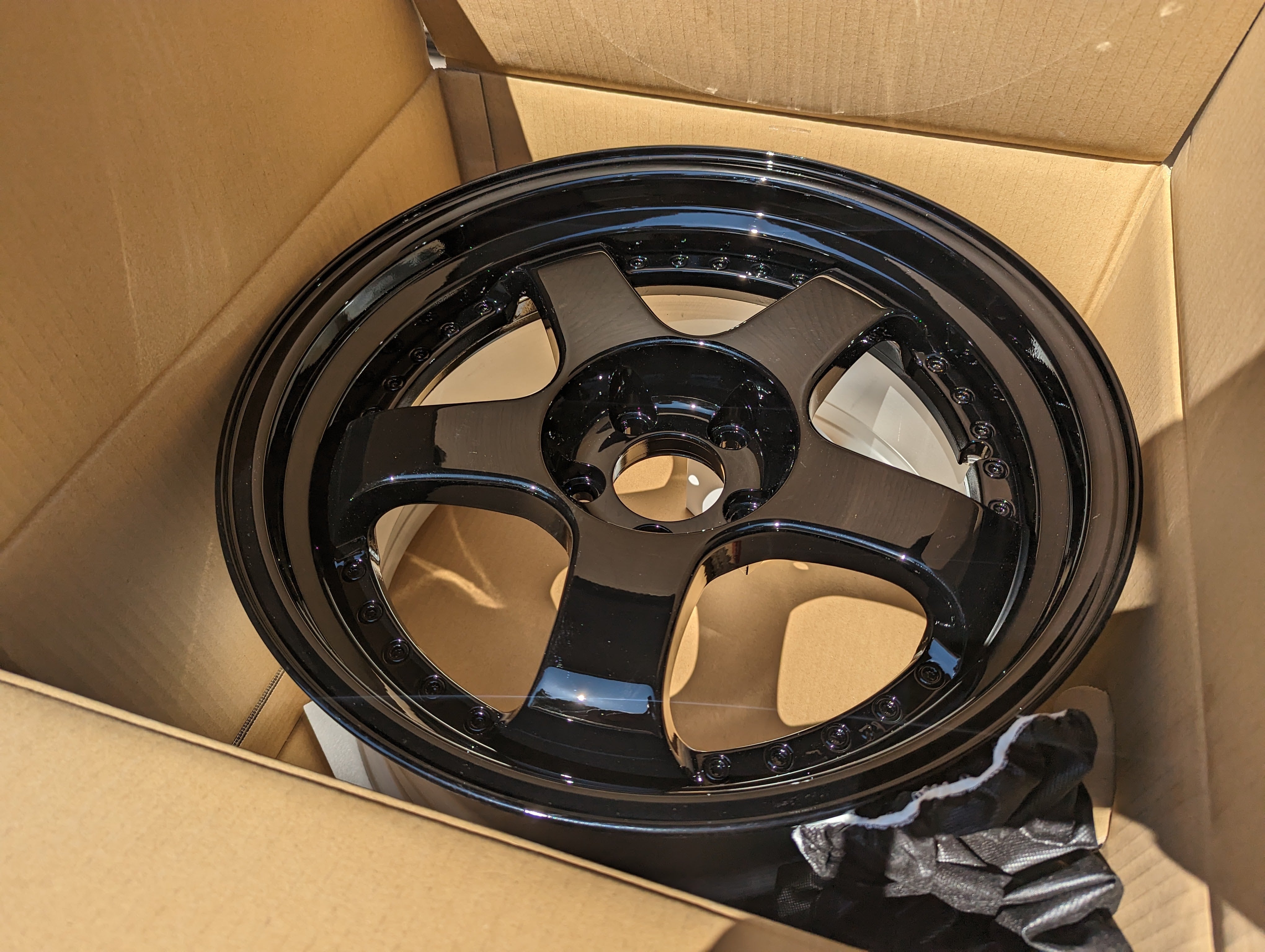 SSR SP1 (Triple Black) - 3 Piece Wheels