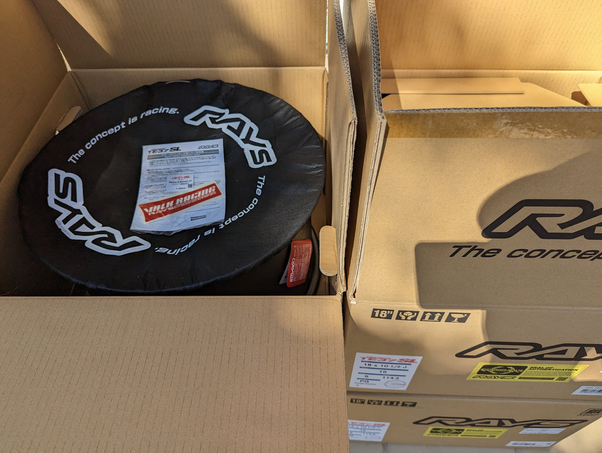 Rays Volk Racing TE37SL Pressed Graphite | 5x114.3 | 18x10.5 +15 | New | Discontinued