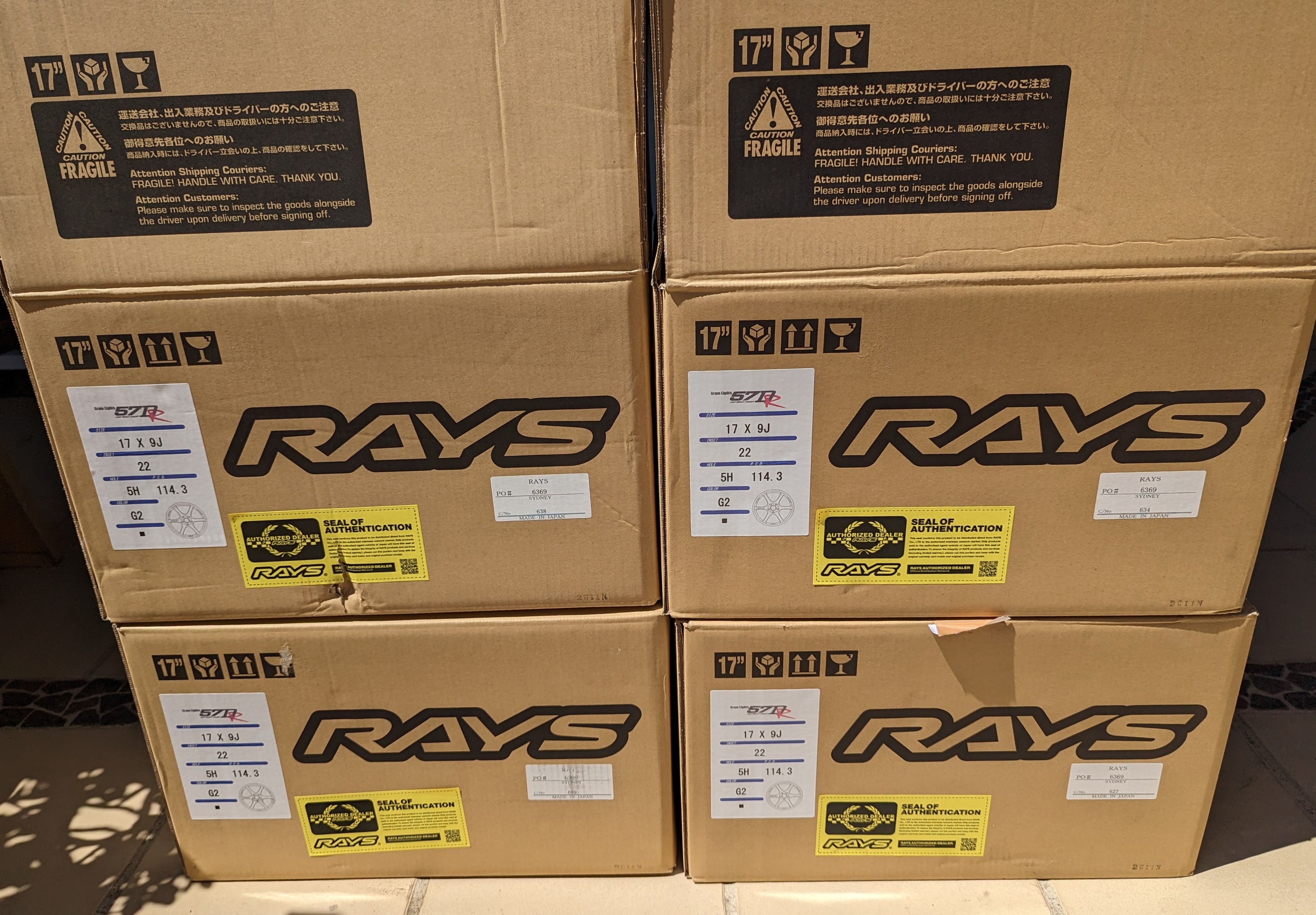 Rays Gram Lights 57 DR (Gun Blue II) - 5x114.3 - 17x9 +22