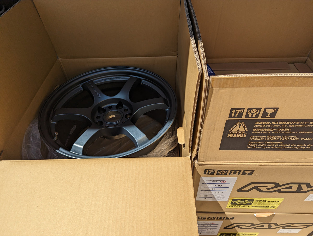 RAYS Gram Lights 57DR (Gun Blue II) - 5x114.3 - 17x9 +22