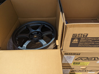 RAYS Gram Lights 57DR (Gun Blue II) - 5x114.3 - 17x9 +22