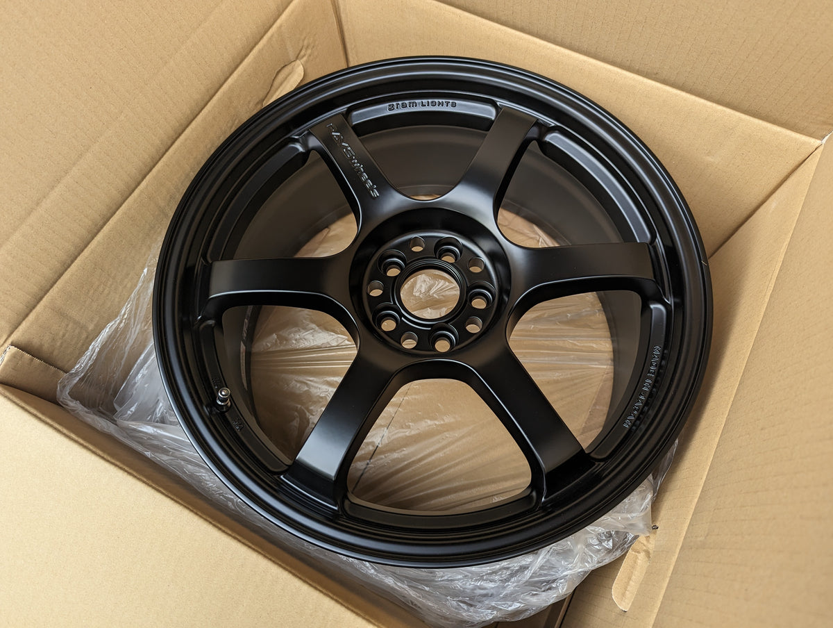 RAYS Gram Lights 57 DR Semi Gloss Black | 5x100 | 18x8.5 +37 – product photo 5
