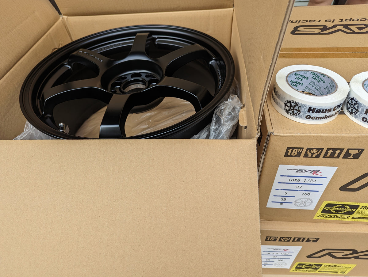 RAYS Gram Lights 57 DR Semi Gloss Black | 5x100 | 18x8.5 +37 – product photo 6