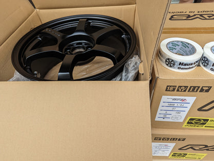 RAYS Gram Lights 57 DR Semi Gloss Black | 5x100 | 18x8.5 +37 – product photo 6