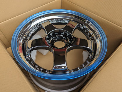 SSR SP1 SBC Chrome | 5x114.3 | 18x9.5 +25 | New | 3 Piece