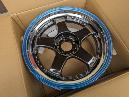 SSR SP1 SBC Chrome | 5x114.3 | 18x9.5 +25 | New | 3 Piece