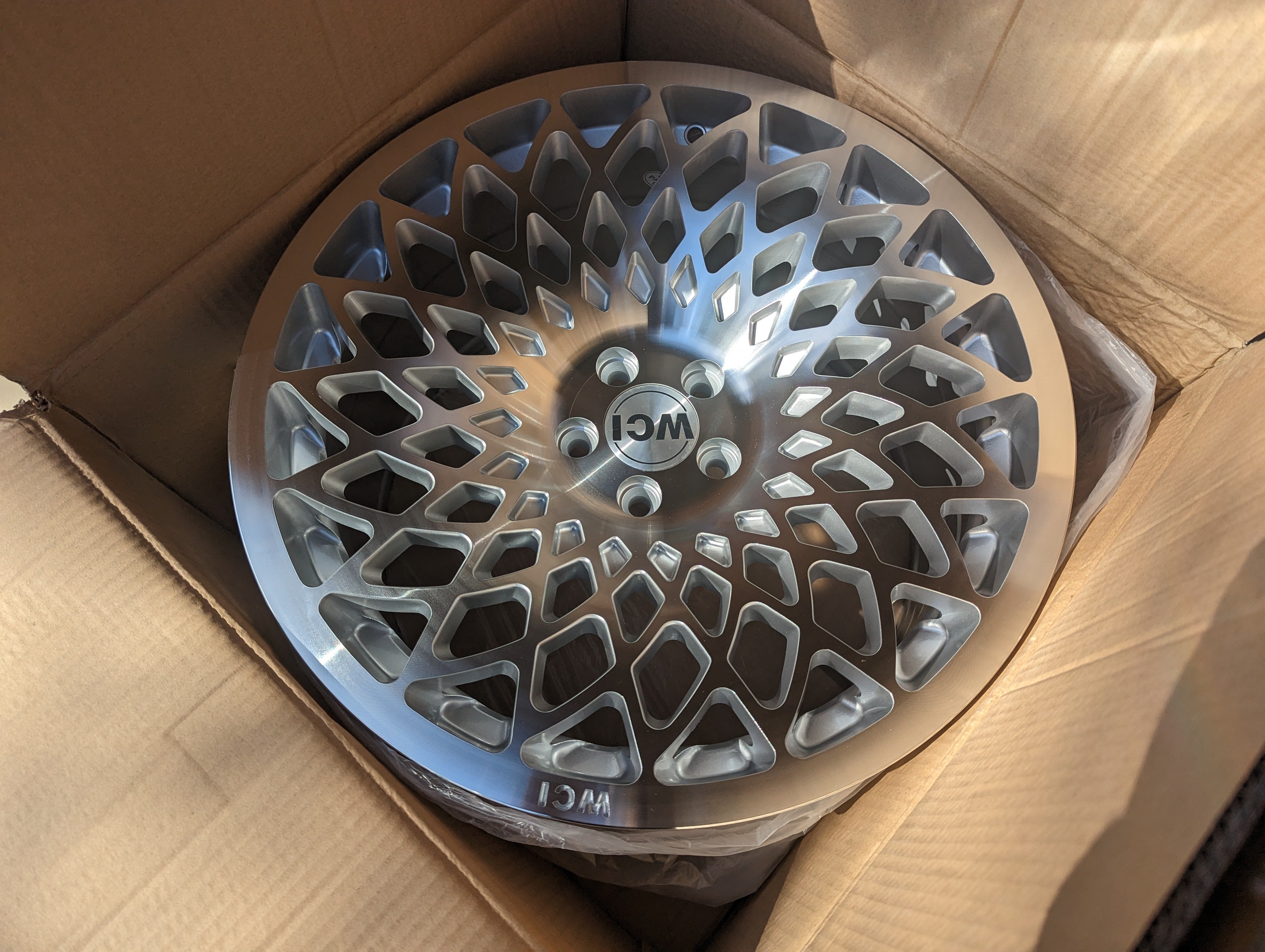 WCI MT1O (Silver) Mesh Wheels - 5x100 - 18x9.5 +35