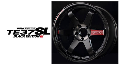 Rays Volk Racing TE37 Black Edition III | 5x114.3 | 18x10.5 +14 | New | Discontinued